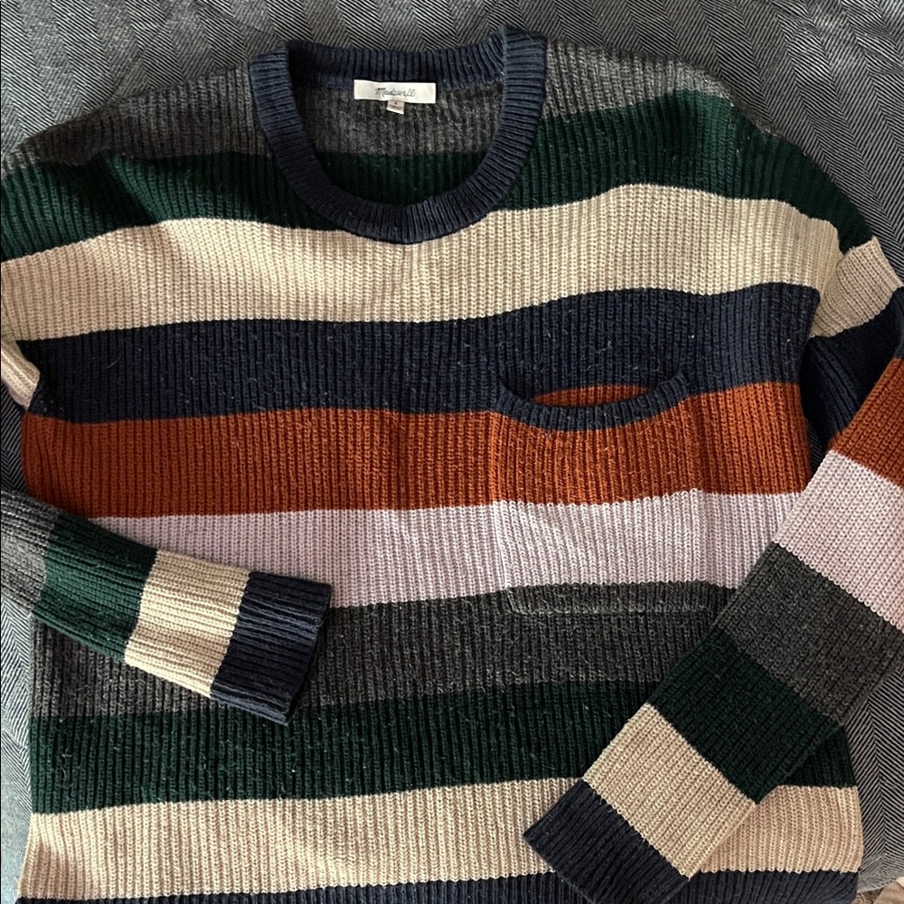 Madewell Multicolor Striped Women's Sweater S